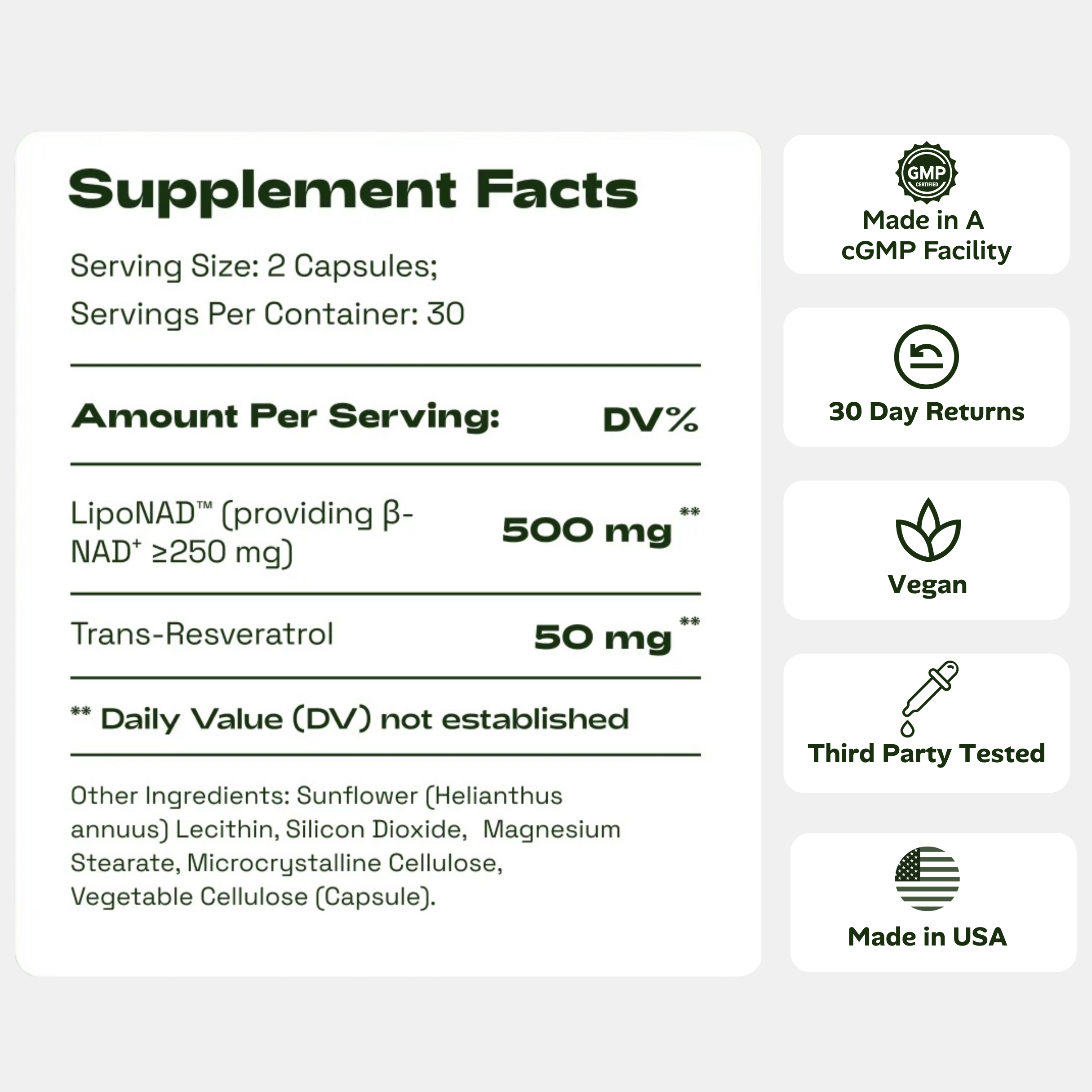 NAD+ Advanced with Resveratrol